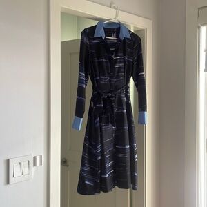 Belted Banana Republic dress